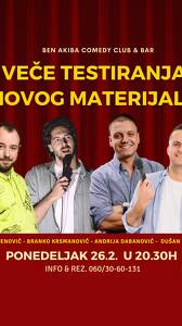 Veče novog teksta