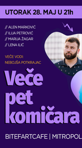 Veče 5 komičara