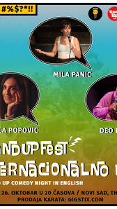 StandUpFest – Internacionalno veče